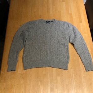 *SOLD elsewhere* - Liz Claiborne Men’s Cashmere Cable Knit Crewneck Sweater, S/M